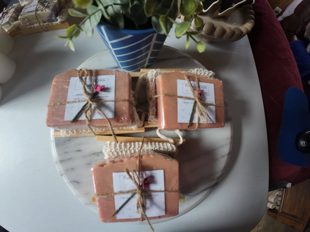 Honey Peppermint Goat Milk Soap